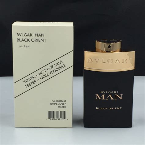 bvlgari man black orient tester